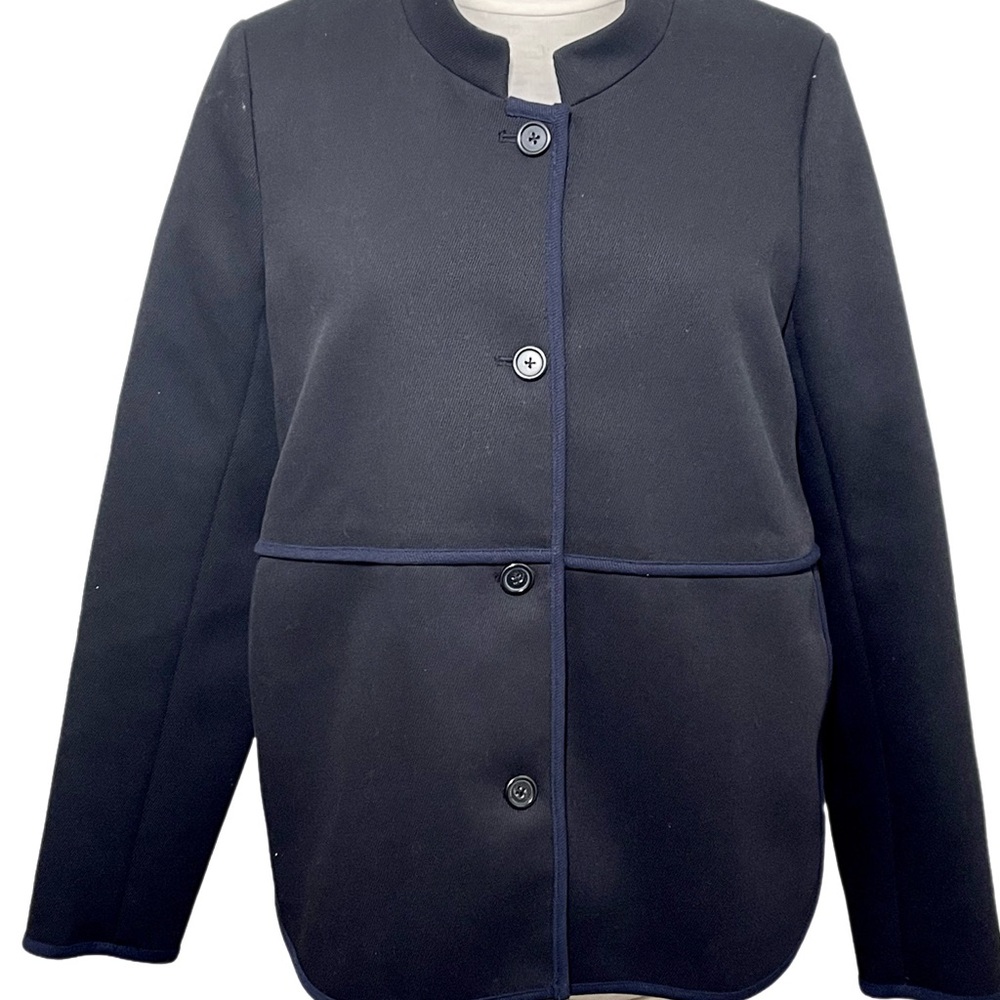 J. Crew Midnight Blue Buttoned Blazer